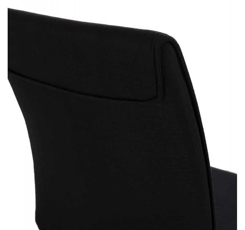 ΚΑΡΕΚΛΑ ΤΡΑΠΕΖΑΡΙΑΣ PERKY HM18347.02 ΜΑΥΡΟ ΥΦΑΣΜΑ & ΜΕΤΑΛΛΙΚΑ ΠΟΔΙΑ 44x60x87Υεκ