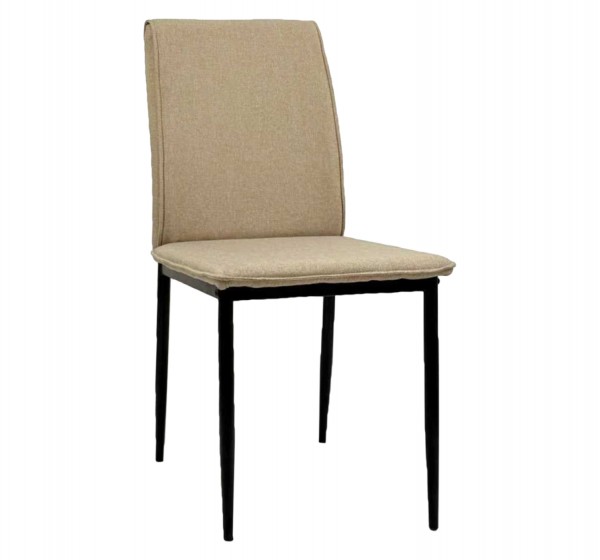 ΚΑΡΕΚΛΑ ΤΡΑΠΕΖΑΡΙΑΣ PERKY HM18347.04 ΜΠΕΖ ΥΦΑΣΜΑ-ΜΕΤΑΛ. ΠΟΔΙΑ ΜΑΥΡΑ 44x60x87Υεκ