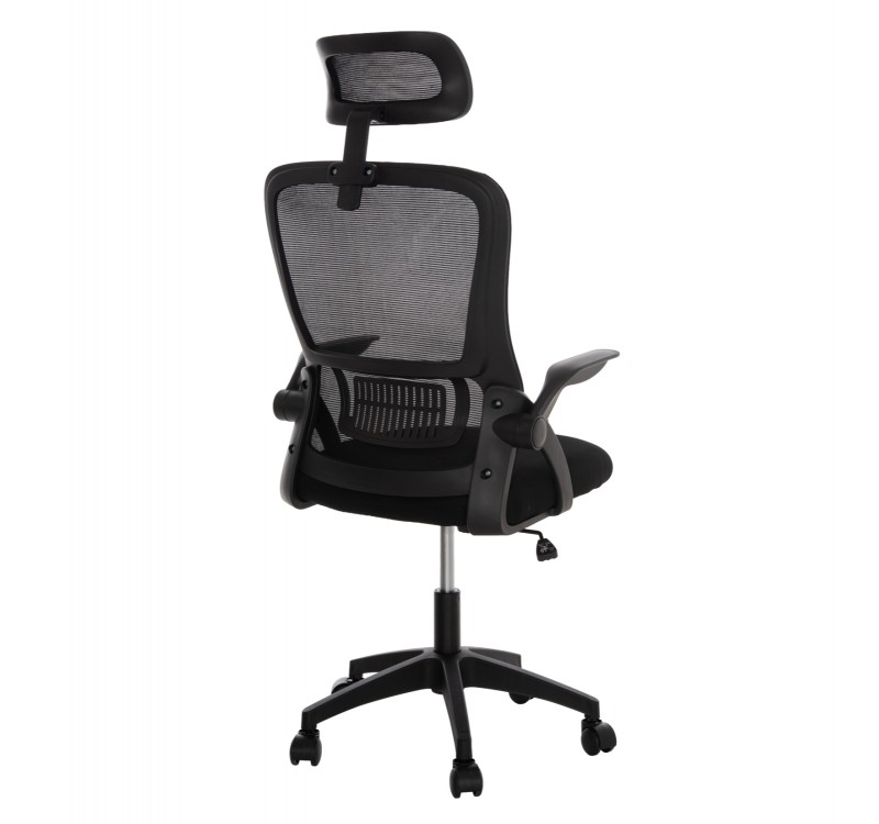 ΚΑΡΕΚΛΑ ΓΡΑΦΕΙΟΥ BLAZER HM1205.01 ΜΑΥΡΟ MESH-ΜΑΥΡΟΣ ΣΚΕΛΕΤΟΣ 60x58x110-130Υεκ.