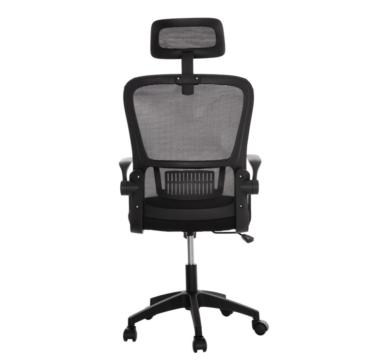 ΚΑΡΕΚΛΑ ΓΡΑΦΕΙΟΥ BLAZER HM1205.01 ΜΑΥΡΟ MESH-ΜΑΥΡΟΣ ΣΚΕΛΕΤΟΣ 60x58x110-130Υεκ.