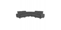 ΓΩΝΙΑΚΟΣ ΚΑΝΑΠΕΣ ΜΕ RECLINE ORACLE HM3290.01 ΓΚΡΙ ΥΦΑΣΜΑ 260x260x90(κάθισμα)x94Υεκ.
