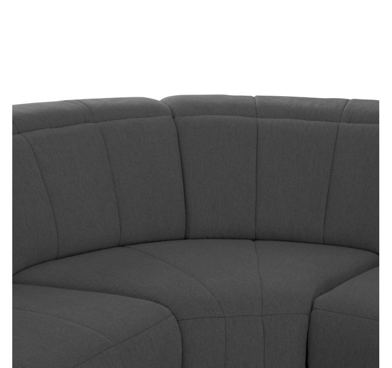 ΓΩΝΙΑΚΟΣ ΚΑΝΑΠΕΣ ΜΕ RECLINE ORACLE HM3290.01 ΓΚΡΙ ΥΦΑΣΜΑ 260x260x90(κάθισμα)x94Υεκ.