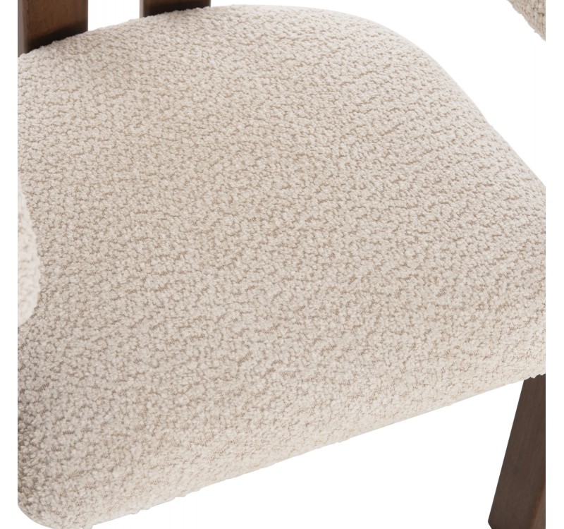 ΣΕΤ ΤΡΑΠΕΖΑΡΙΑΣ 7ΤΜΧ ZARRA HM21338.01 ΤΡΑΠΕΖΙ ΑΠΟ MDF--ΚΑΡΕΚΛΕΣ ΜΕ ΜΠΟΥΚΛΕ ΥΦΑΣΜΑ