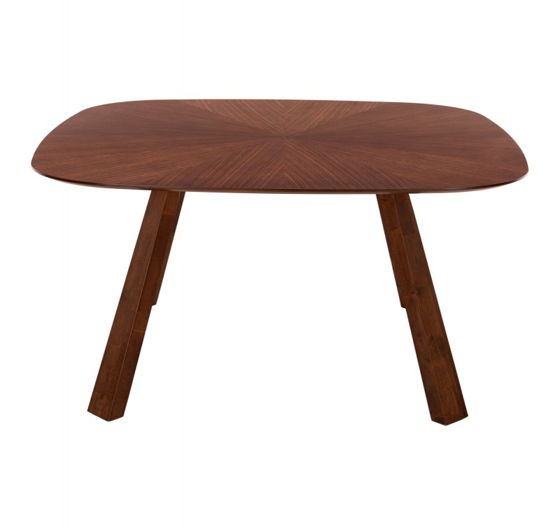 ΣΕΤ ΤΡΑΠΕΖΑΡΙΑΣ 9ΤΜΧ RIDER HM21341 ΤΡΑΠΕΖΙ ΑΠΟ MDF--ΚΑΡΕΚΛΕΣ RUBBERWOOD & ΥΦΑΣΜΑ