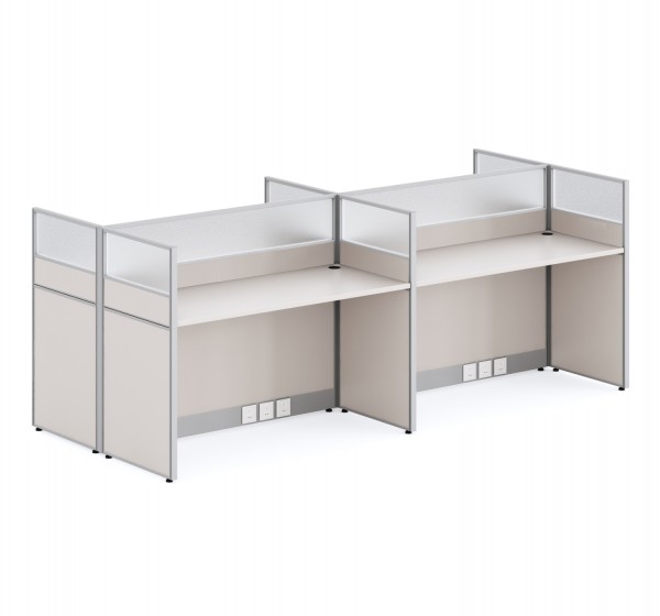 ΣΤΑΘΜΟΣ ΕΡΓΑΣΙΑΣ 4 ΘΕΣΕΩΝ ΣΕΙΡΑ NEWLINE HM18288 ΜΕΛΑΜΙΝΗ ΚΡΕΜ 249x123x110Υεκ