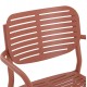 ΠΟΛΥΘΡΟΝΑ ΤΡΑΠΕΖΑΡΙΑΣ HILLIARD HM6644.08 ΑΛΟΥΜΙΝΙΟ ΣΕ TERRACOTTA 58x52x78Υεκ