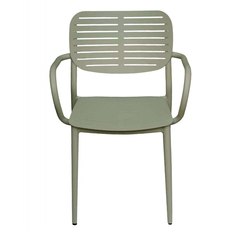 ΠΟΛΥΘΡΟΝΑ ΤΡΑΠΕΖΑΡΙΑΣ HILLIARD HM6644.07 ΑΛΟΥΜΙΝΙΟ ΣΕ OLIVE GREEN 58x52x78Υεκ