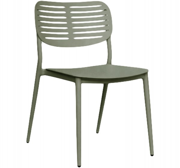 ΚΑΡΕΚΛΑ ΤΡΑΠΕΖΑΡΙΑΣ HILLIARD HM6645.07 ΑΛΟΥΜΙΝΙΟ OLIVE GREEN 46x54x78Υεκ