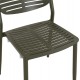 ΚΑΡΕΚΛΑ ΤΡΑΠΕΖΑΡΙΑΣ HILLIARD HM6645.07 ΑΛΟΥΜΙΝΙΟ OLIVE GREEN 46x54x78Υεκ