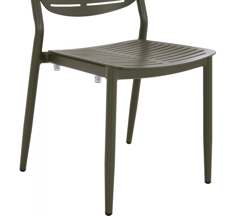 ΚΑΡΕΚΛΑ ΤΡΑΠΕΖΑΡΙΑΣ HILLIARD HM6645.07 ΑΛΟΥΜΙΝΙΟ OLIVE GREEN 46x54x78Υεκ