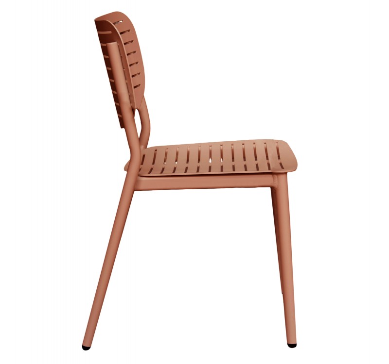 ΚΑΡΕΚΛΑ ΤΡΑΠΕΖΑΡΙΑΣ HILLIARD HM6645.08 ΑΛΟΥΜΙΝΙΟ ΣΕ TERRACOTTA 44.5x58x80Υεκ