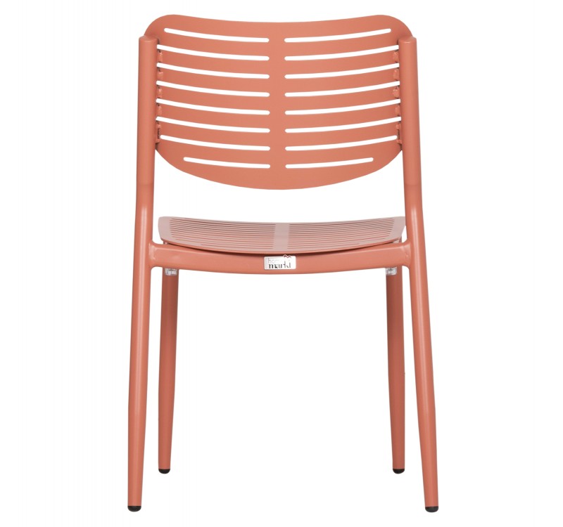 ΚΑΡΕΚΛΑ ΤΡΑΠΕΖΑΡΙΑΣ HILLIARD HM6645.08 ΑΛΟΥΜΙΝΙΟ ΣΕ TERRACOTTA 46x54x78Υεκ