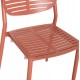 ΚΑΡΕΚΛΑ ΤΡΑΠΕΖΑΡΙΑΣ HILLIARD HM6645.08 ΑΛΟΥΜΙΝΙΟ ΣΕ TERRACOTTA 46x54x78Υεκ