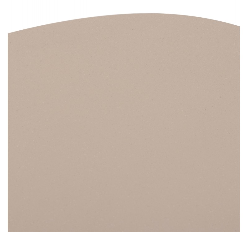 ΤΡΑΠΕΖΙ ΣΑΛΟΝΙΟΥ FIBER CEMENT ΟΒΑΛ BRECCAN HM6594.02 ΜΠΕΖ 130x70x42Υεκ