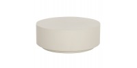 ΤΡΑΠΕΖΙ ΜΕΣΗΣ ΣΤΡΟΓΓΥΛΟ KYOKO HM6579.02 ΜΠΕΖ FIBER CEMENT Φ90x34Υεκ.