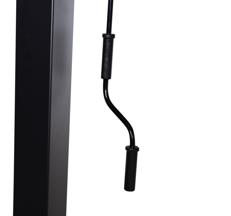 ΒΙΟΚΛΙΜΑΤΙΚΗ ΠΕΡΓΚΟΛΑ ΑΛΟΥΜΙΝΙΟΥ PREMIUM FRANIO HM6609.01 ΜΑΥΡΟ 300x300x240Υ
