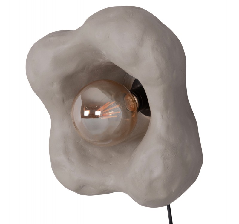 ΕΠΙΤΟΙΧΙΟ ΦΩΤΙΣΤΙΚΟ LUXON HM4701.03M FIBER CEMENT ΣΕ ΓΚΡΙ 28x15x28Υεκ.