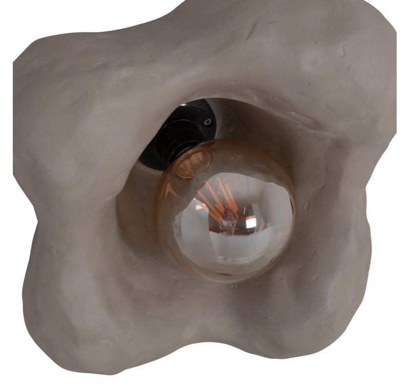 ΕΠΙΤΟΙΧΙΟ ΦΩΤΙΣΤΙΚΟ LUXON HM4701.03M FIBER CEMENT ΣΕ ΓΚΡΙ 28x15x28Υεκ.