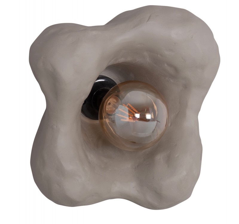 ΕΠΙΤΟΙΧΙΟ ΦΩΤΙΣΤΙΚΟ LUXON HM4701.03M FIBER CEMENT ΣΕ ΓΚΡΙ 28x15x28Υεκ.