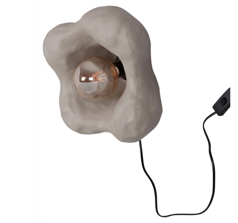 ΕΠΙΤΟΙΧΙΟ ΦΩΤΙΣΤΙΚΟ LUXON HM4701.03M FIBER CEMENT ΣΕ ΓΚΡΙ 28x15x28Υεκ.