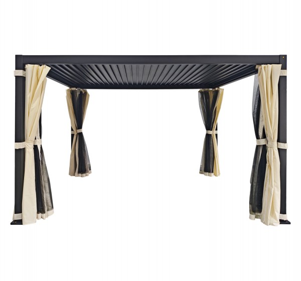 ΚΟΥΝΟΥΠΙΕΡΑ-ΚΟΥΡΤΙΝΑ QUITO HM6614 ΓΙΑ ΠΕΡΓΚΟΛΕΣ 3X4X2,4μ