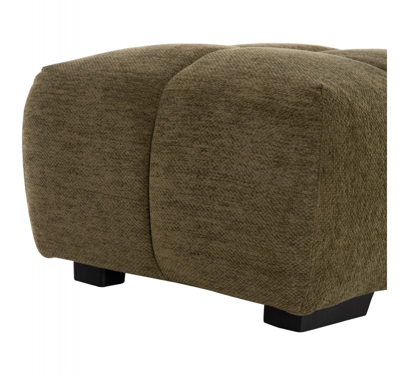 ΤΑΜΠΟΥΡΕ ΥΠΟΠΟΔΙΟ COVEN HM3342.04 ΠΡΑΣΙΝΟ ΥΦΑΣΜΑ 100x65x37Υεκ.