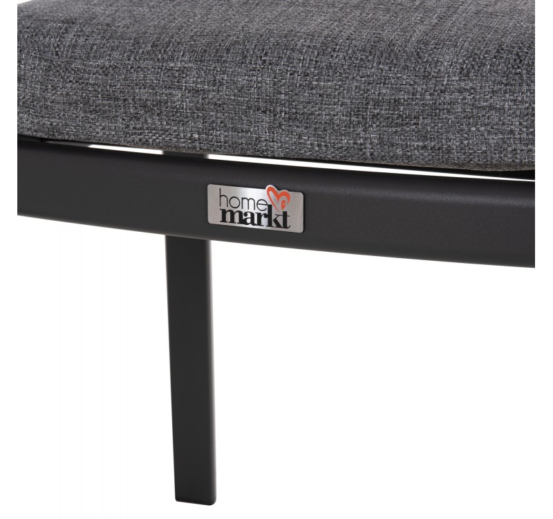 ΠΟΛΥΘΡΟΝΑ ΤΡΑΠΕΖΑΡΙΑΣ ELARA HM6414.01 ΓΚΡΙ ΑΛΟΥΜΙΝΙΟ-OLEFIN--ΞΥΛΟ TEAK 56x62x78Υεκ.