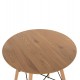 ΣΕΤ ΤΡΑΠΕΖΑΡΙΑΣ 3ΤΜΧ TWIST HM21370 ΣΤΡΟΓΓΥΛΟ ΤΡΑΠΕΖΙ Φ60 & 2 ΚΑΡΕΚΛΕΣ ΣΕ ΚΑΠΟΥΤΣΙΝΟ