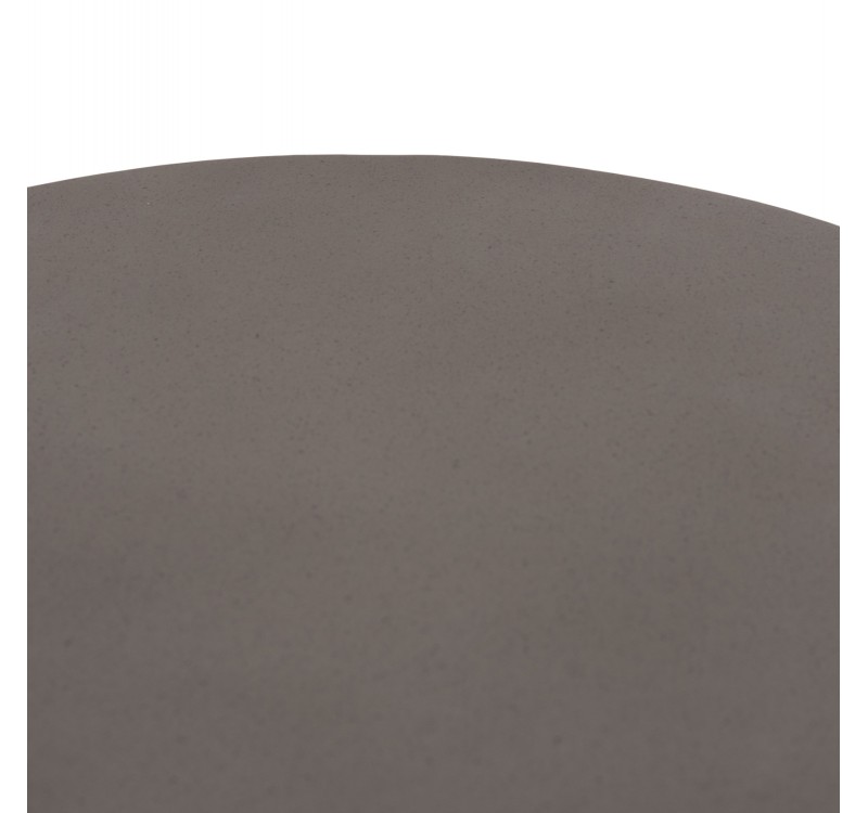 ΤΡΑΠΕΖΙ ΒΟΗΘΗΤΙΚΟ PERRAL HM18164.03S FIBER CEMENT ΓΚΡΙ-ΦΥΣΙΚΟ RATTAN--Φ42x36Υεκ