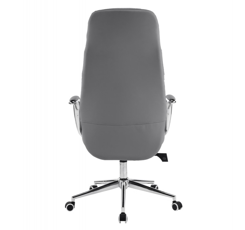 ΚΑΡΕΚΛΑ ΓΡΑΦΕΙΟΥ TEETER HM18355.10 ΓΚΡΙ PU ΔΕΡΜΑ--ΒΑΣΗ ΧΡΩΜΙΟΥ 67x66x121Υεκ