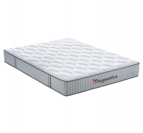 ΣΤΡΩΜΑ ΥΠΕΡΔΙΠΛΟ HYPNOTTICA HM748.06 POCKET SPRINGS--ΛΕΥΚΟ 160x200x25Υεκ.
