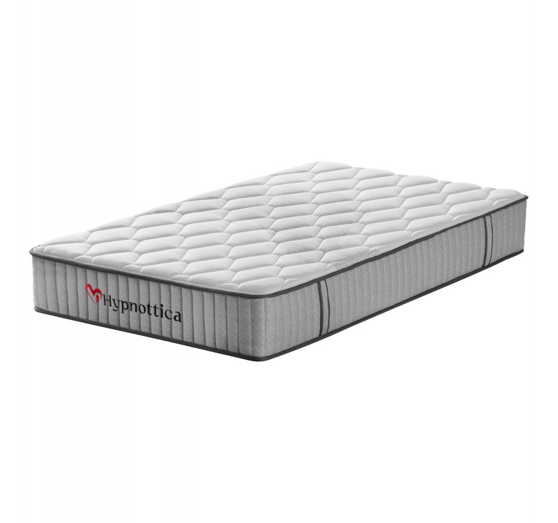ΣΤΡΩΜΑ ΔΙΠΛΟ HYPNOTTICA HM748.04 POCKET SPRINGS--ΛΕΥΚΟ 140x200x25Υεκ.