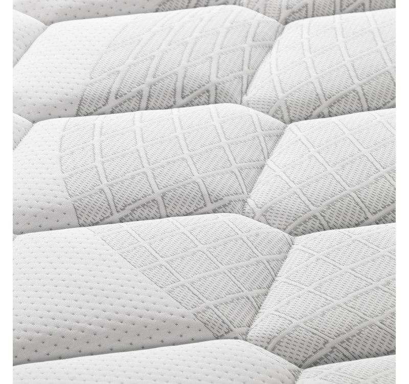 ΣΤΡΩΜΑ ΔΙΠΛΟ HYPNOTTICA HM748.04 POCKET SPRINGS--ΛΕΥΚΟ 140x200x25Υεκ.