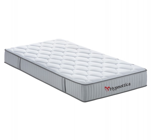 ΣΤΡΩΜΑ ΗΜΙΔΙΠΛΟ HYPNOTTICA HM748.02 POCKET SPRINGS--ΛΕΥΚΟ 120x200x25Υεκ.