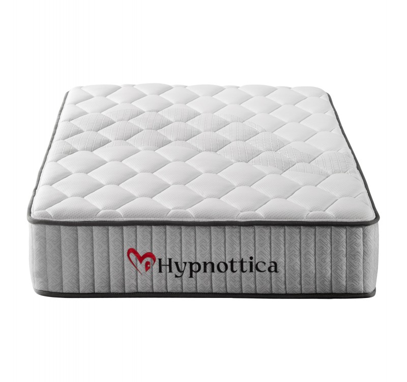 ΣΤΡΩΜΑ ΜΟΝΟ HYPNOTTICA HM748.01 POCKET SPRINGS--ΛΕΥΚΟ (ROLL-PACKING) 90x190x25Υεκ.