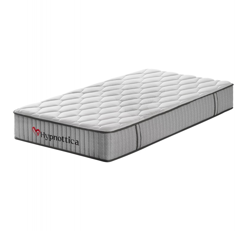 ΣΤΡΩΜΑ ΜΟΝΟ HYPNOTTICA HM748.01 POCKET SPRINGS--ΛΕΥΚΟ (ROLL-PACKING) 90x190x25Υεκ.