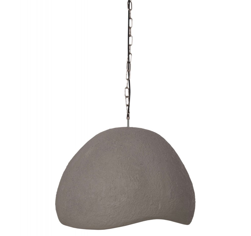 ΦΩΤΙΣΤΙΚΟ ΟΡΟΦΗΣ ΚΡΕΜΑΣΤΟ JAYLEN HM4703.03L FIBER CEMENT ΓΚΡΙ 65x55x45Υεκ.