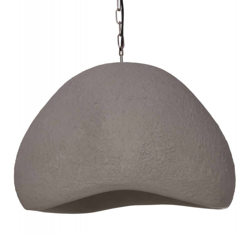 ΦΩΤΙΣΤΙΚΟ ΟΡΟΦΗΣ ΚΡΕΜΑΣΤΟ JAYLEN HM4703.03L FIBER CEMENT ΓΚΡΙ 65x55x45Υεκ.
