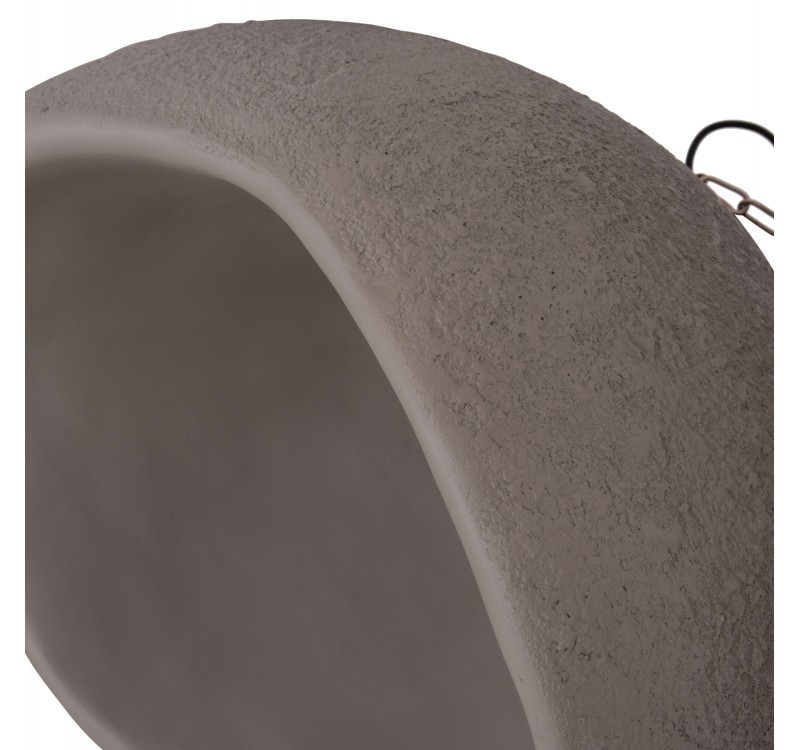 ΦΩΤΙΣΤΙΚΟ ΟΡΟΦΗΣ ΚΡΕΜΑΣΤΟ JAYLEN HM4703.03L FIBER CEMENT ΓΚΡΙ 65x55x45Υεκ.