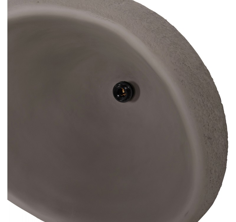 ΦΩΤΙΣΤΙΚΟ ΟΡΟΦΗΣ ΚΡΕΜΑΣΤΟ JAYLEN HM4703.03L FIBER CEMENT ΓΚΡΙ 65x55x45Υεκ.