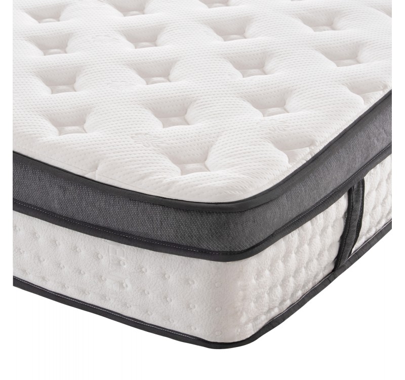 ΣΤΡΩΜΑ ΔΙΠΛΟ SILENTIUM HM749.04 POCKET SPRINGS--ΛΕΥΚΟ 140x200x30Υεκ.