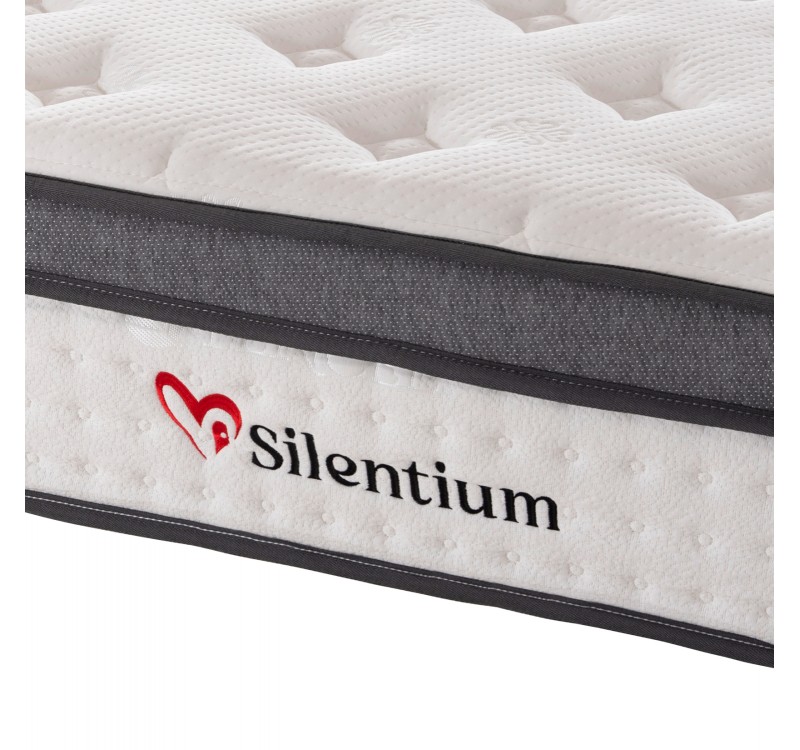 ΣΤΡΩΜΑ ΔΙΠΛΟ SILENTIUM HM749.04 POCKET SPRINGS--ΛΕΥΚΟ 140x200x30Υεκ.