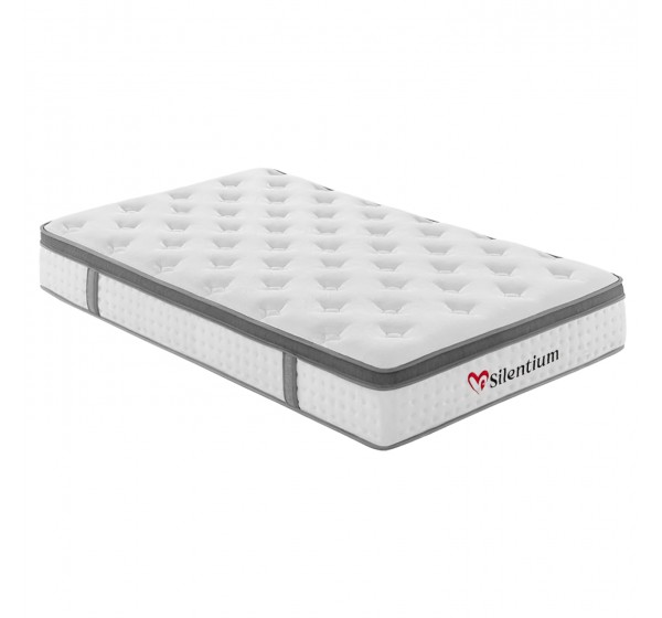 ΣΤΡΩΜΑ ΗΜΙΔΙΠΛΟ SILENTIUM HM749.02 POCKET SPRINGS--ΛΕΥΚΟ 120x200x30Υεκ.