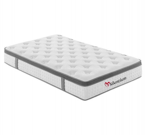 ΣΤΡΩΜΑ ΗΜΙΔΙΠΛΟ SILENTIUM HM749.02 POCKET SPRINGS--ΛΕΥΚΟ 120x200x30Υεκ.