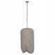 ΦΩΤΙΣΤΙΚΟ ΟΡΟΦΗΣ ΚΡΕΜΑΣΤΟ LOGKY HM4704.03L--FIBER CEMENT ΓΚΡΙ 35x35x67Υεκ