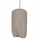 ΦΩΤΙΣΤΙΚΟ ΟΡΟΦΗΣ ΚΡΕΜΑΣΤΟ LOGKY HM4704.03L--FIBER CEMENT ΓΚΡΙ 35x35x67Υεκ