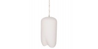 ΦΩΤΙΣΤΙΚΟ ΟΡΟΦΗΣ ΚΡΕΜΑΣΤΟ LOGKY HM4704.02L--FIBER CEMENT ΛΕΥΚΟ 35x35x67Υεκ