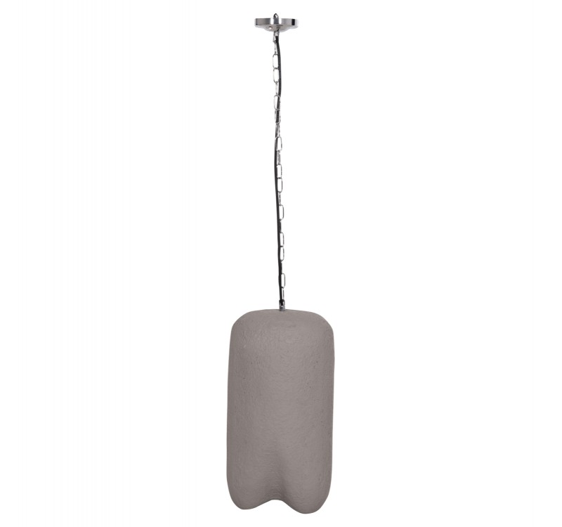 ΦΩΤΙΣΤΙΚΟ ΟΡΟΦΗΣ ΚΡΕΜΑΣΤΟ LOGKY HM4704.03S--FIBER CEMENT ΓΚΡΙ Φ24x47Υεκ