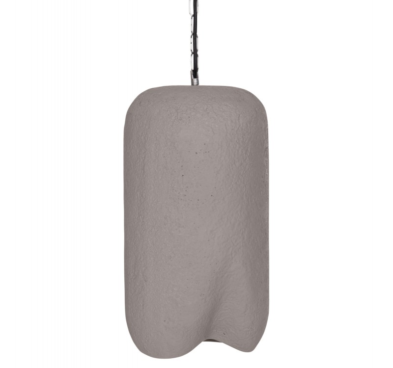 ΦΩΤΙΣΤΙΚΟ ΟΡΟΦΗΣ ΚΡΕΜΑΣΤΟ LOGKY HM4704.03S--FIBER CEMENT ΓΚΡΙ Φ24x47Υεκ