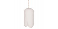 ΦΩΤΙΣΤΙΚΟ ΟΡΟΦΗΣ ΚΡΕΜΑΣΤΟ LOGKY HM4704.02S--FIBER CEMENT ΛΕΥΚΟ Φ24x47Υεκ